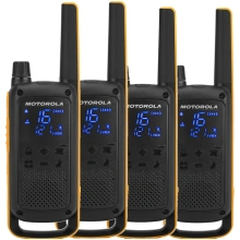 Motorola TLKR T82 Extreme Quad Pack, black/yellow