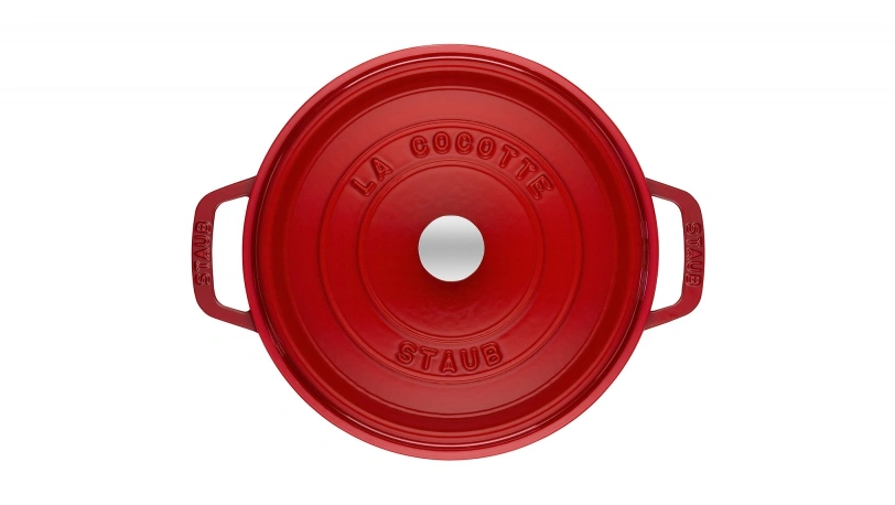 Staub Staub kulatý litinový hrnec 2,6 l, červený 405098250