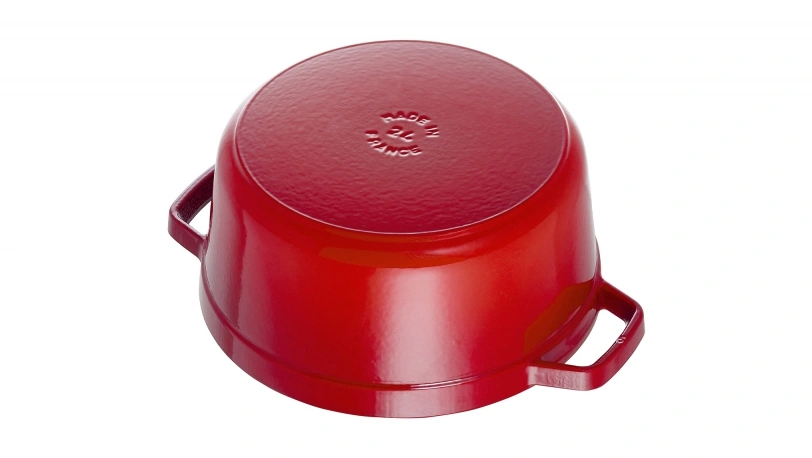 Staub Staub kulatý litinový hrnec 2,6 l, červený 405098250