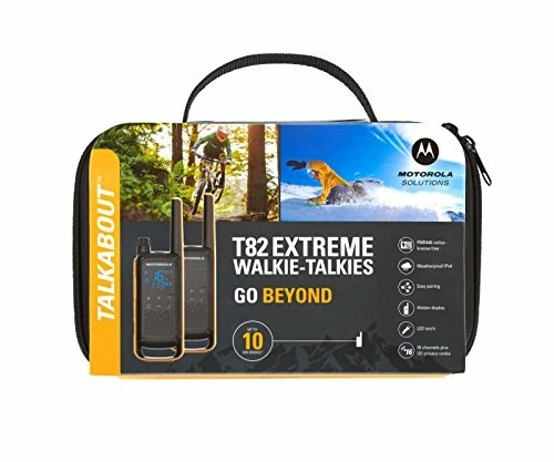 Motorola TLKR T82 Extreme, černá/žlutá