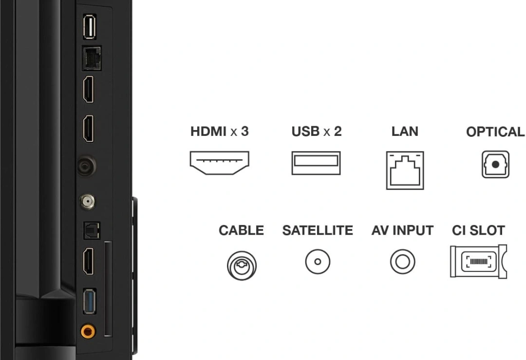 TCL 85V6B - 214cm