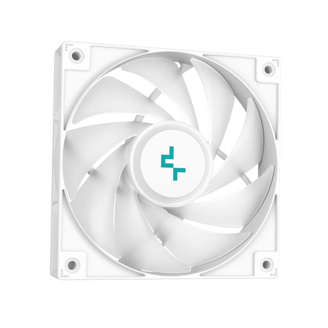 DEEPCOOL vodní chladič LS520 SE / 2x120 mm fan / ARGB / Intel i AMD / pro SI / bílý