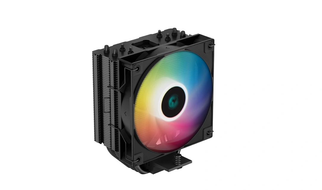 DEEPCOOL chladič AG400 ARGB / 120mm fan ARGB / 4x heatpipes / PWM / pro Intel i AMD