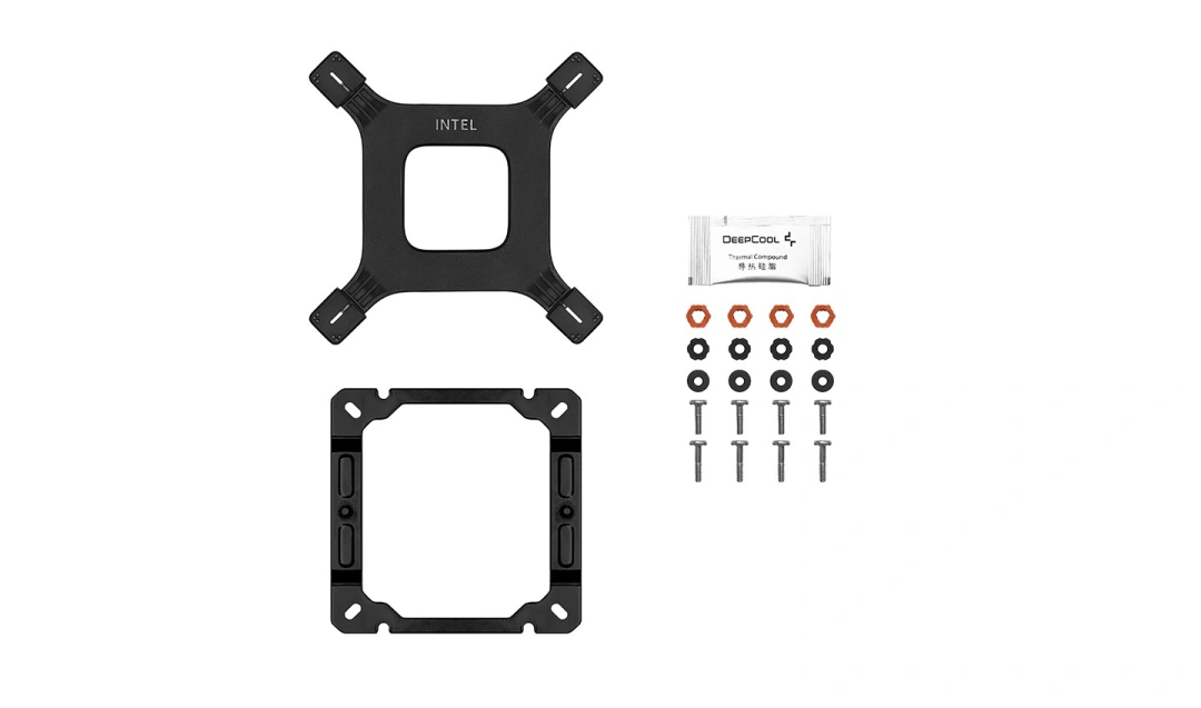 DEEPCOOL chladič AG400 ARGB / 120mm fan ARGB / 4x heatpipes / PWM / pro Intel i AMD