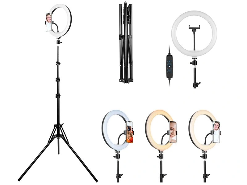 Tracer LED Ring Lamp, 210cm tripod