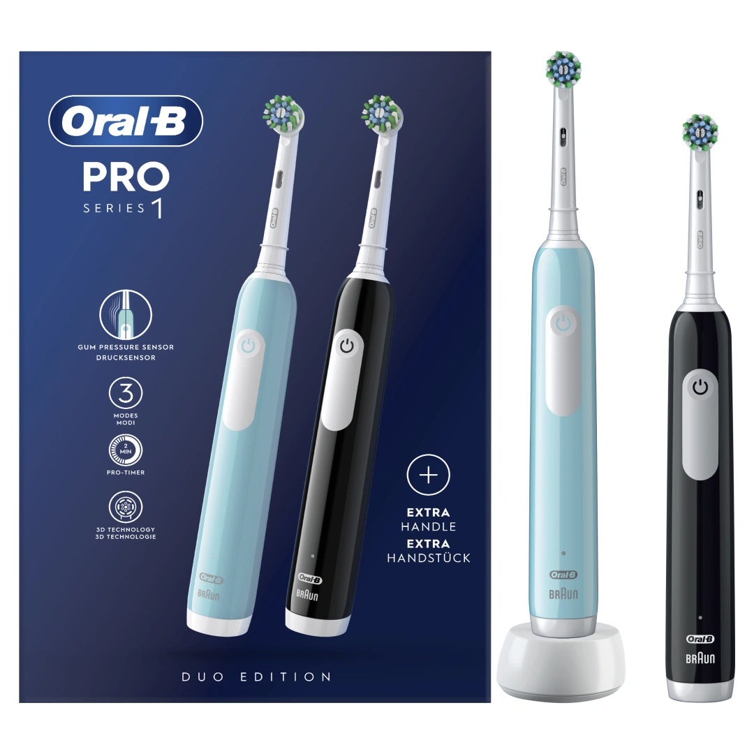 Oral-B Pro Series 1 Duo Black & Blue