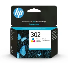 HP 302 tříbarevná - originální náplň (F6U65AE)