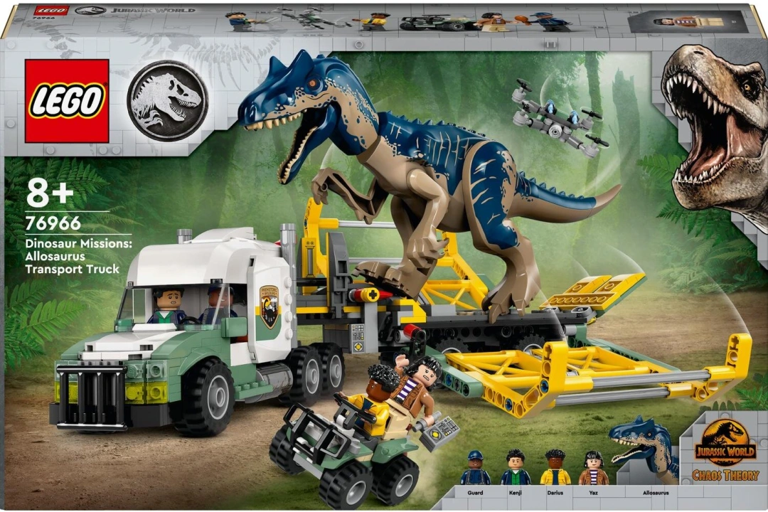 LEGO Jurassic World™ 76966 Dinosauří mise: Přeprava allosaura