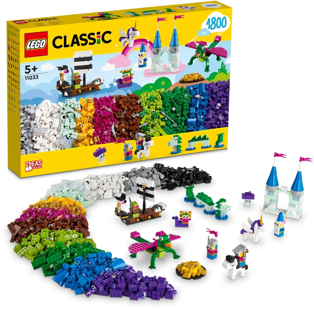 LEGO Classic 11033 Tvořivý svět fantazie