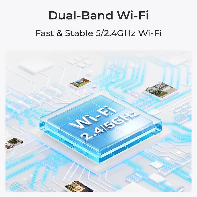 Reolink D340W Wi-Fi, bílá/černá