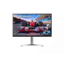 LG 32UQ750P-W, černá/stříbrná