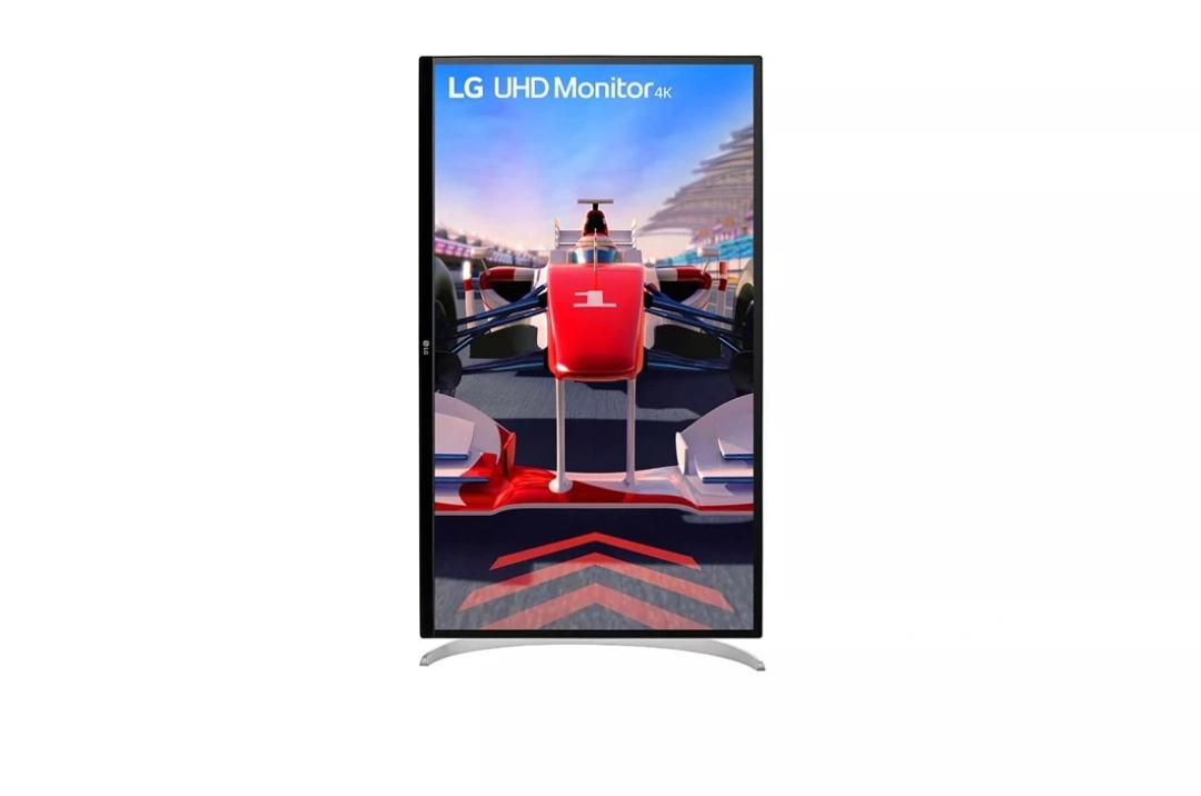 LG 32UQ750P-W, černá/stříbrná