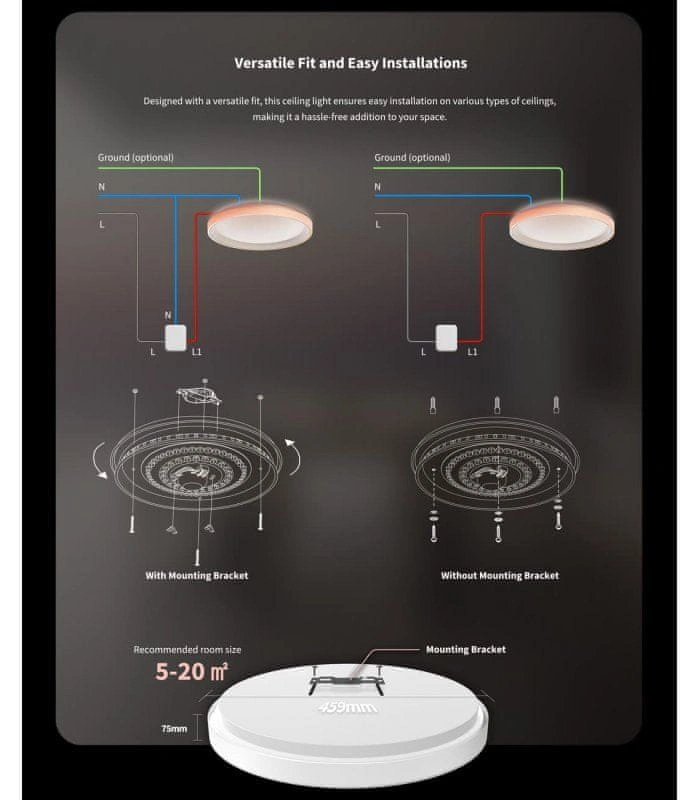 AQARA Ceiling Light T1M