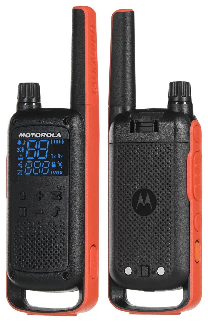 Motorola TLKR T82, černá/oranžová