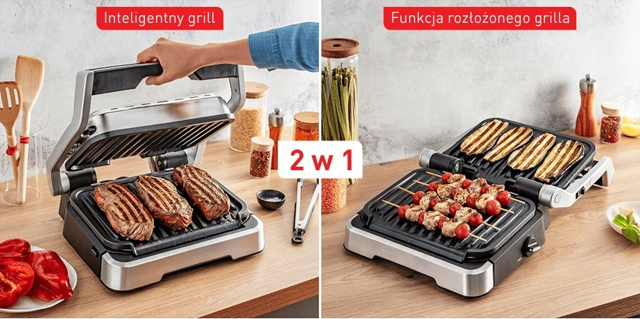 Tefal OptiGrill 2in1 GC772D30 Inox