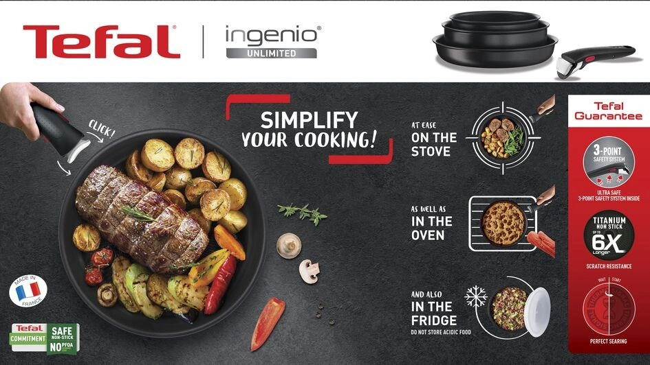 Tefal Ingenio Unlimited L7630432, 24 cm