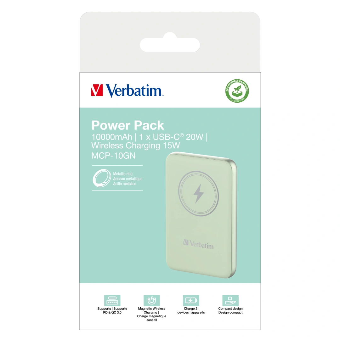 Verbatim Charge n Go 1000mAh, green