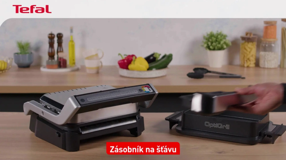 Tefal OptiGrill 4v1 GC774D30 nerez, Elektrický gril