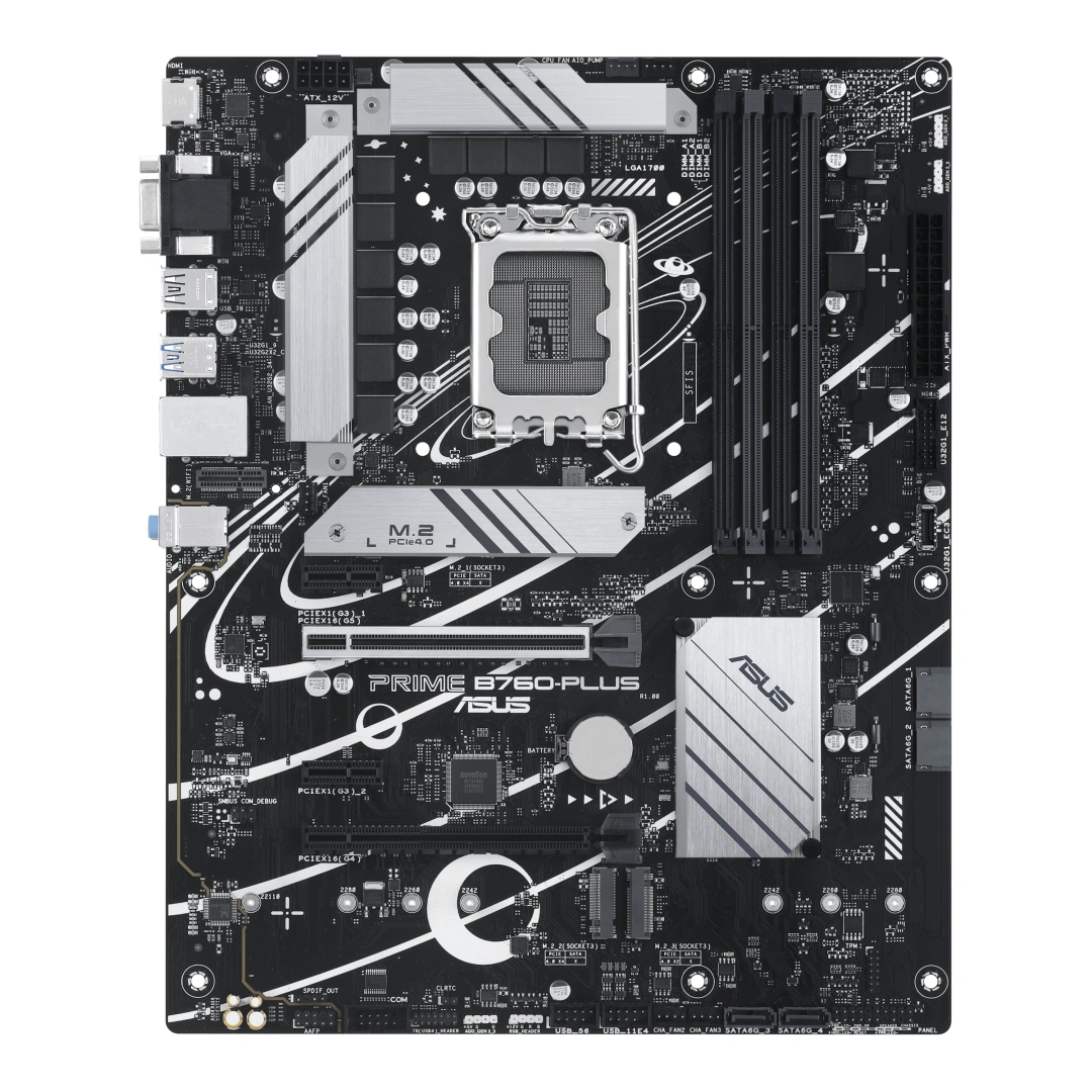 ASUS PRIME B760-PLUS soc 1700 DDR5 ATX D-Sub HDMI DP