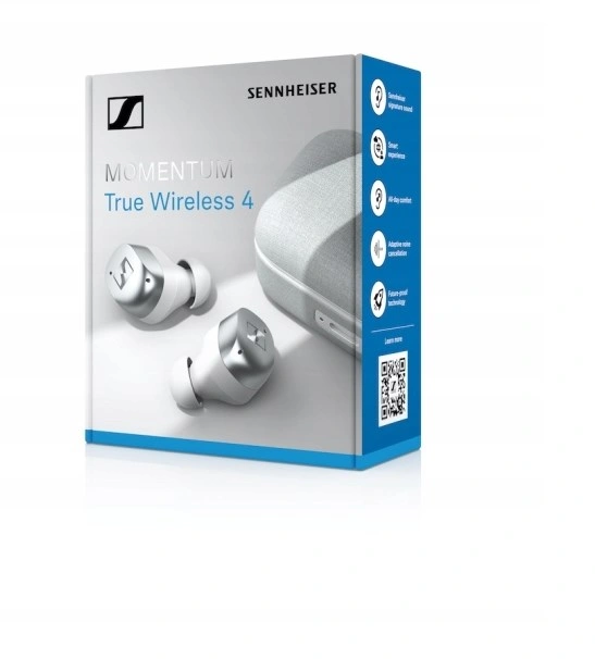 Sennheiser Momentum 4 TWS, stříbrná