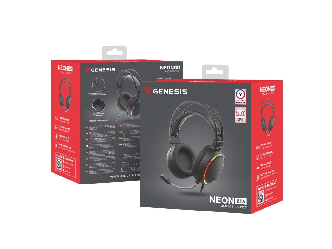 Genesis Neon 613, black