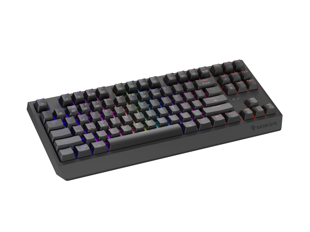 Genesis THOR 230 TKL RGB Outemu Red US (NKG-2106), černá