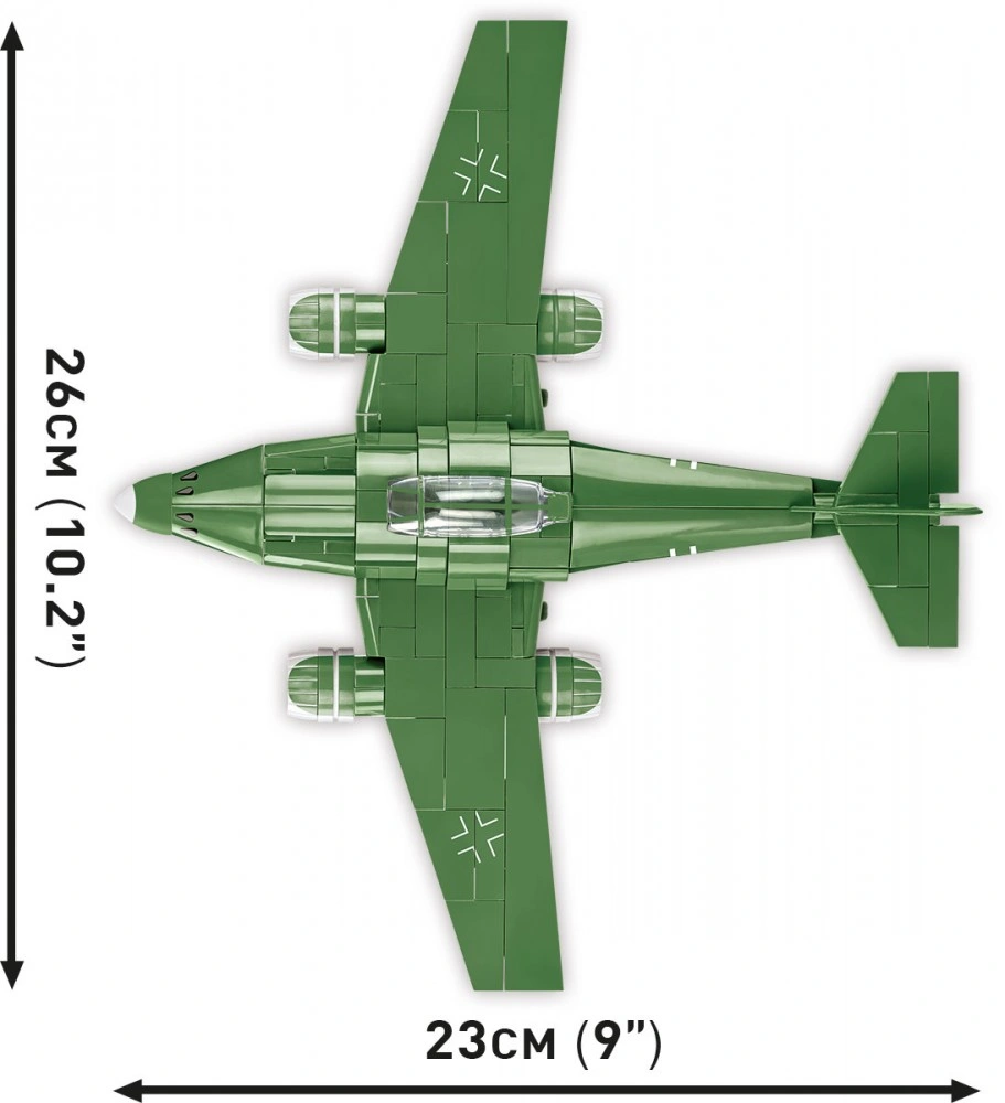 Cobi 5881 II WW Messerschmitt ME 262, 1:48, 250 k