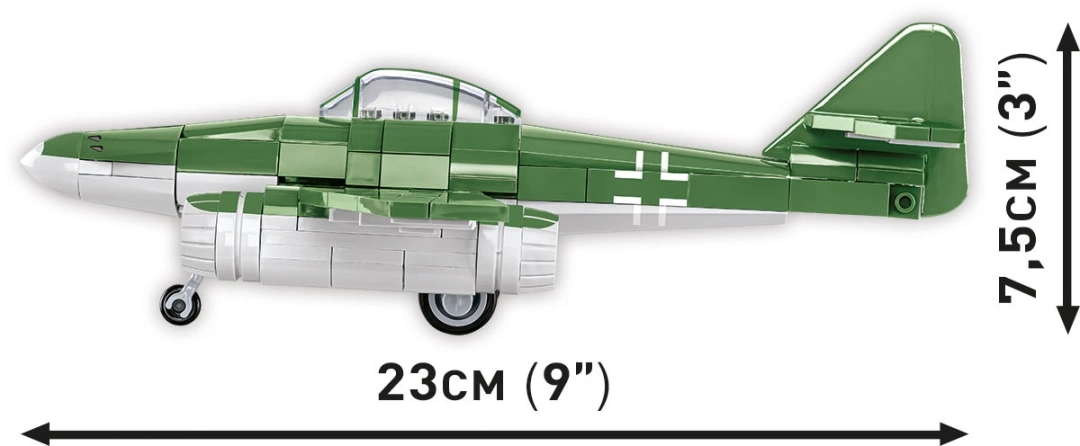 Cobi 5881 II WW Messerschmitt ME 262, 1:48, 250 k