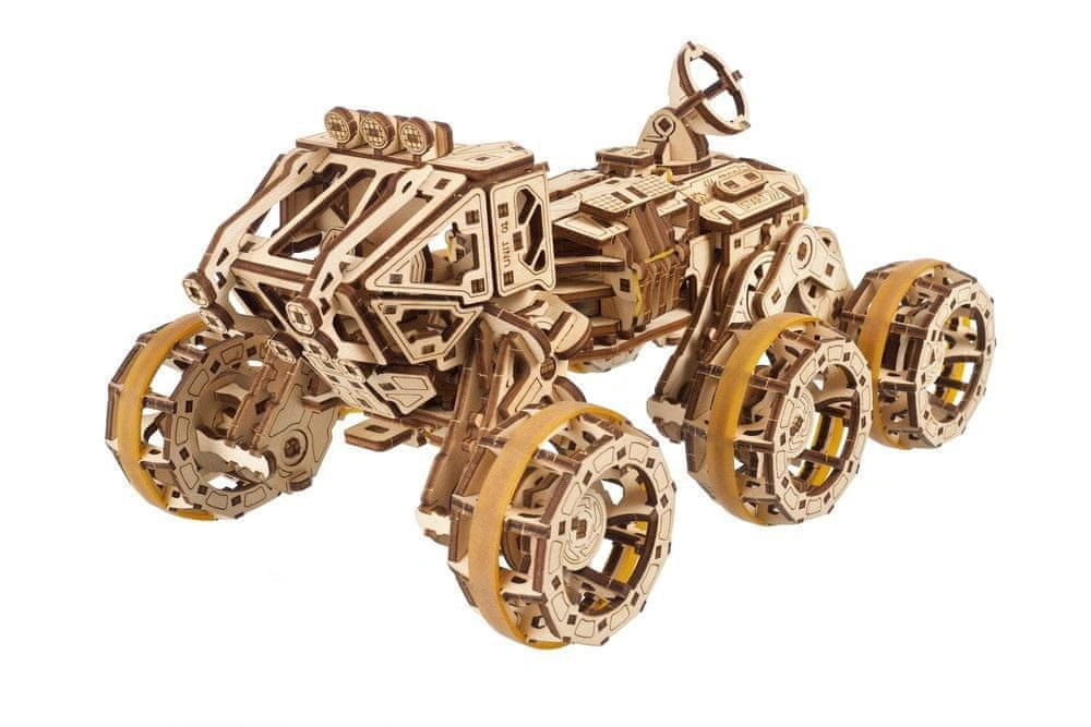 UGEARS 3d dřevěné mechanické puzzle mars rover