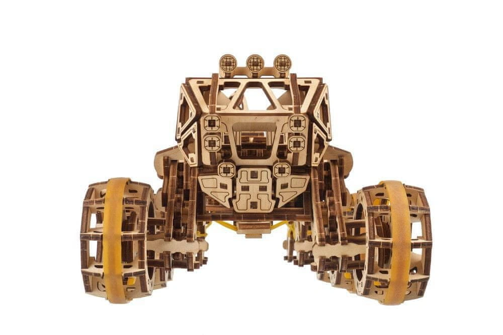 UGEARS 3d dřevěné mechanické puzzle mars rover