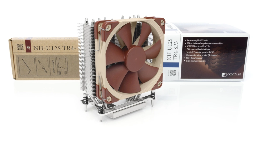 Noctua chladič NH-U12S TR4-SP3, 4-pin PWM, 1500RPM, 22.4dB, TDP180W, 1x120mm