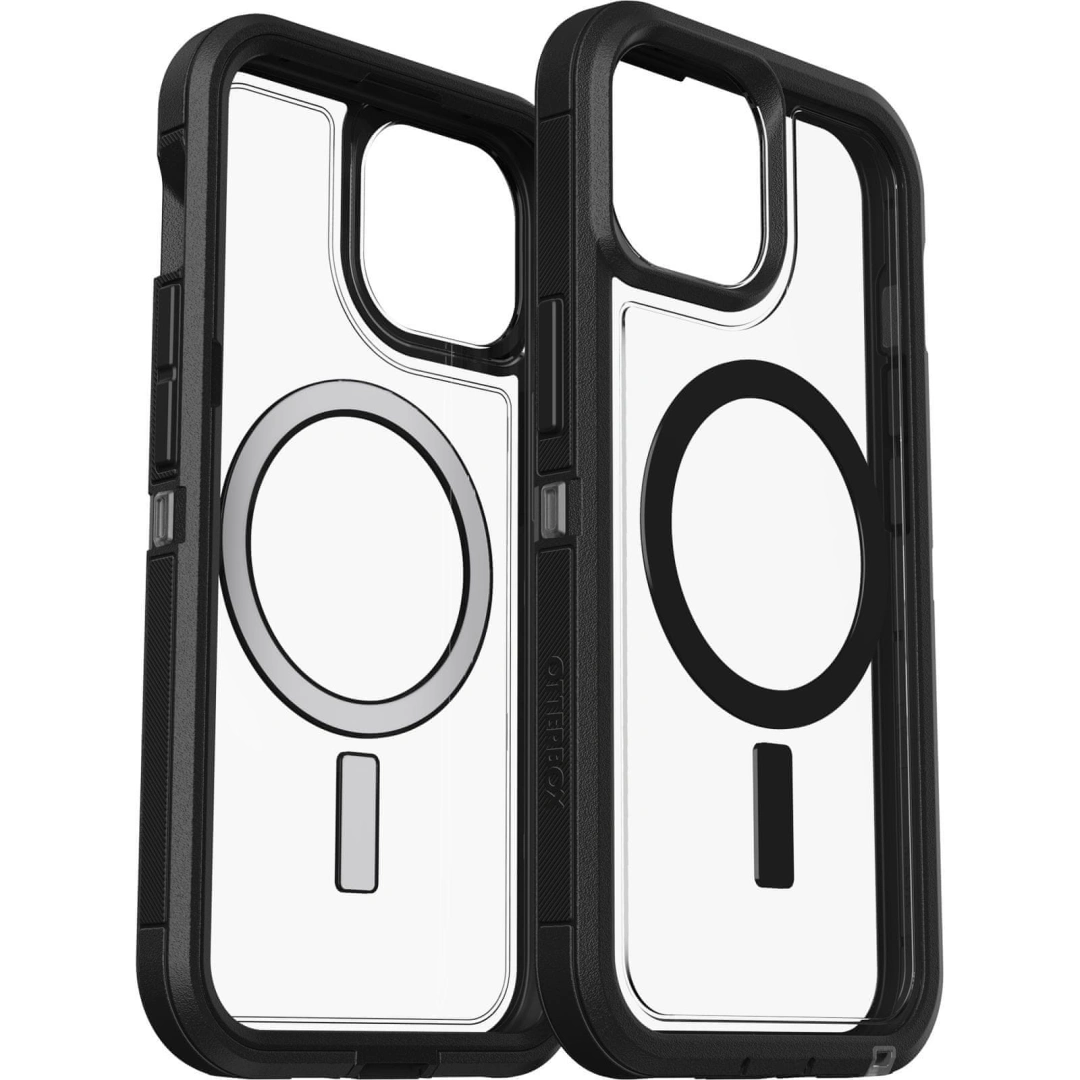 OTTERBOX Pouzdro OtterBox Defender XT Clear Apple iPhone 15/iPhone 14/iPhone 13 Dark Side - čiré/čer