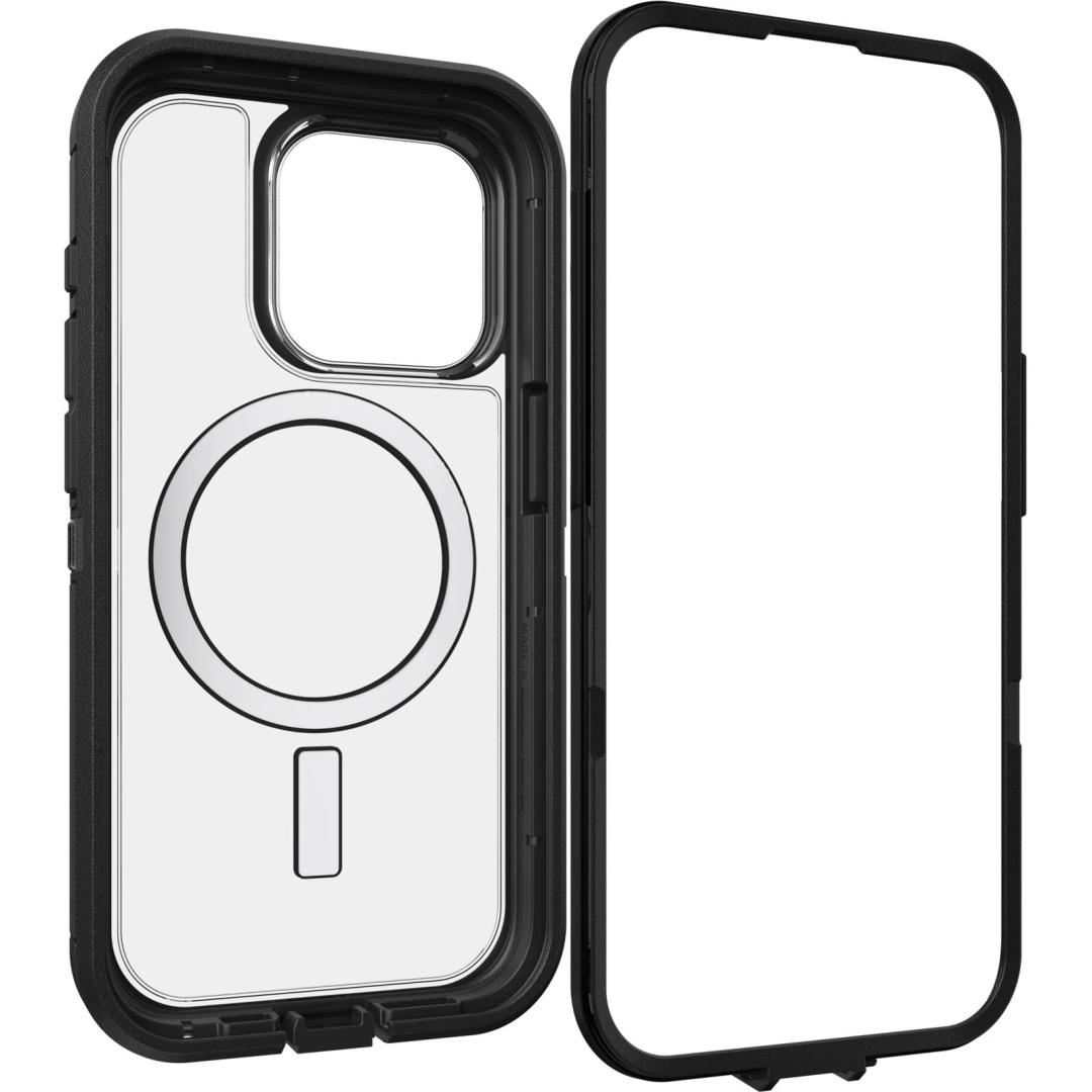 OTTERBOX Pouzdro OtterBox Defender XT Clear Apple iPhone 15 Pro Dark Side - čiré/černé