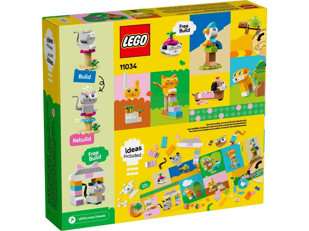 LEGO® Classic 11034 Tvořiví mazlíčci