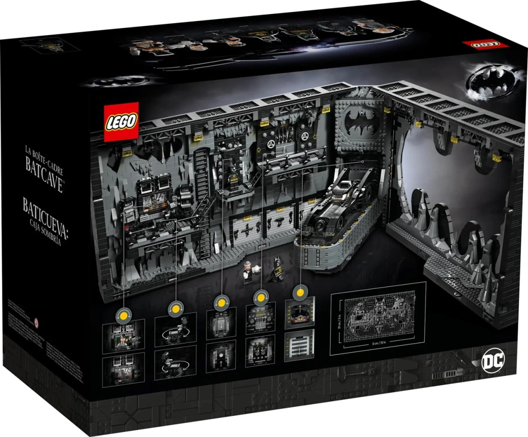 LEGO BATMAN 76252 Batcave – Shadow Box