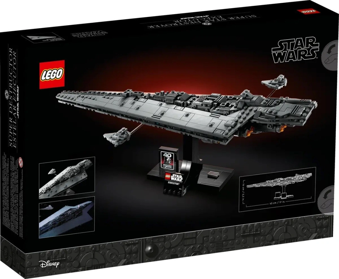 LEGO STAR WARS 75356 Hvězdný destruktor typu Executor