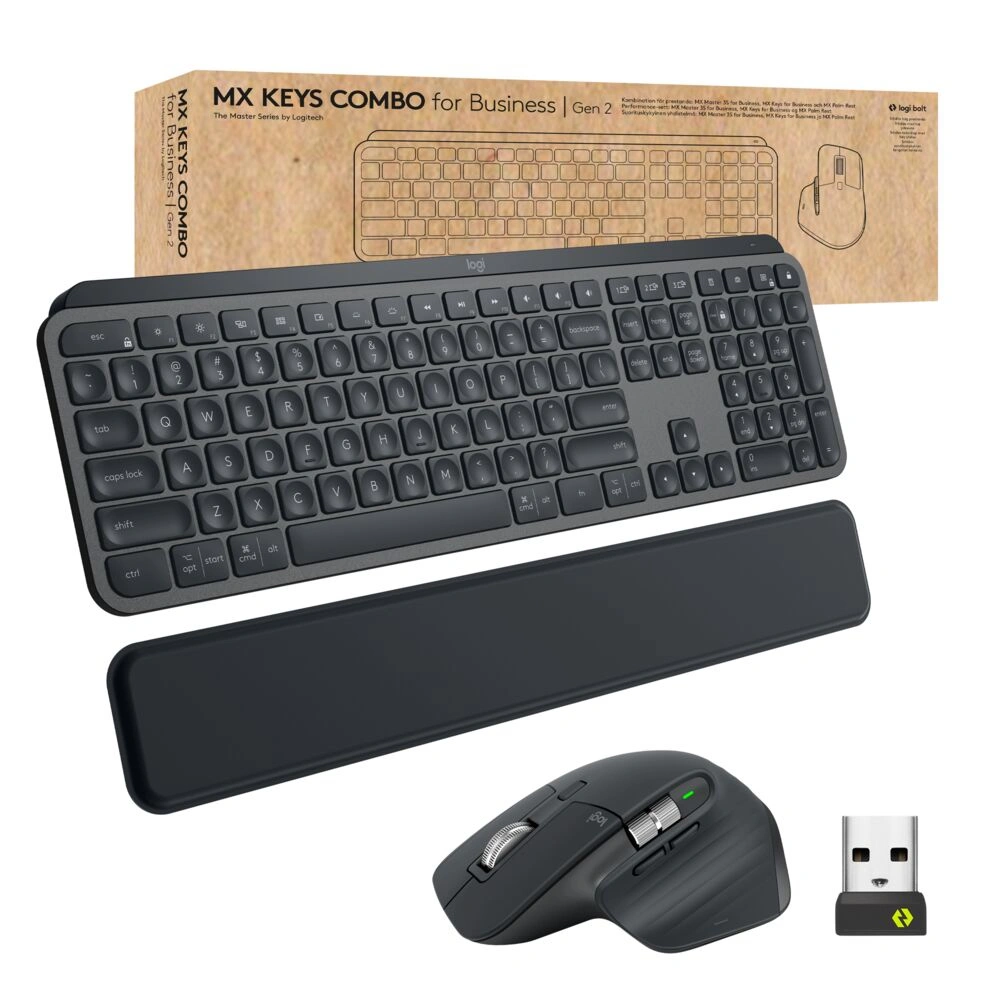 Logitech MX Keys Combo for Business | Gen 2 - GRAPHITE - US INT