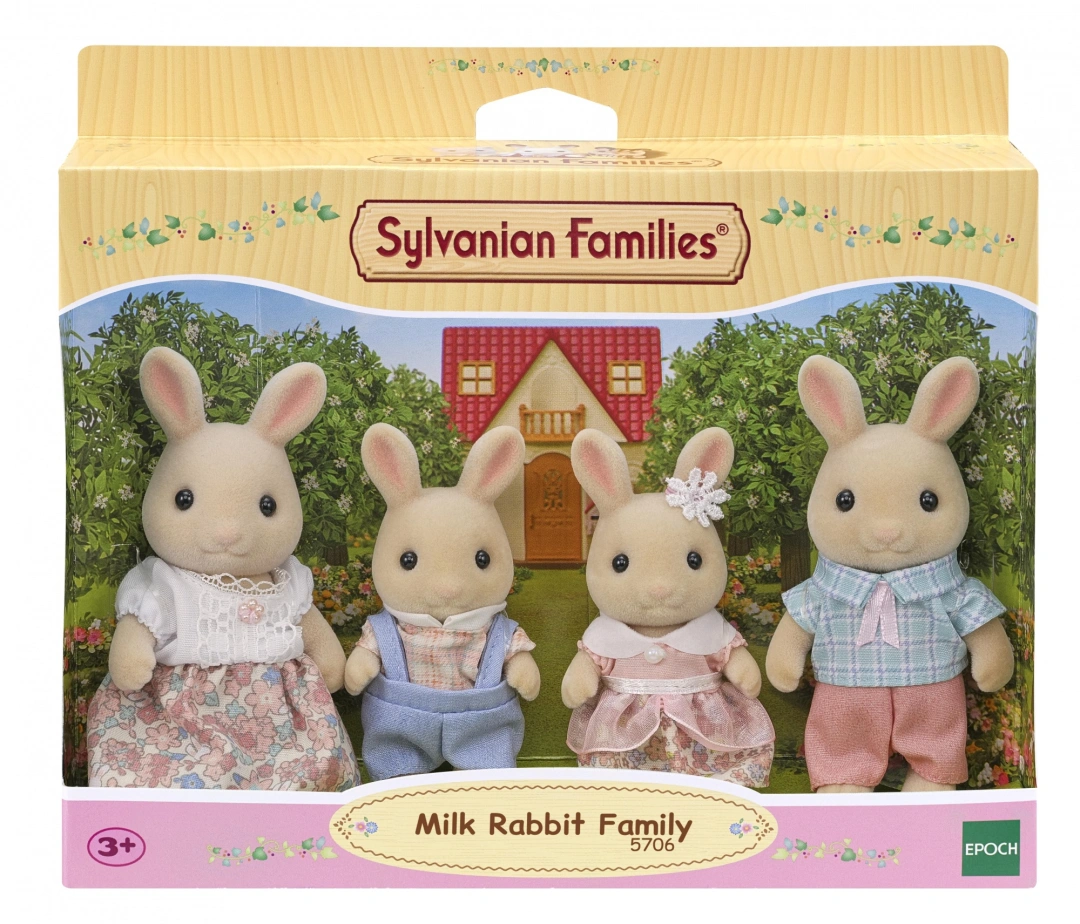 Sylvanian Families Rodina mléčných králíků