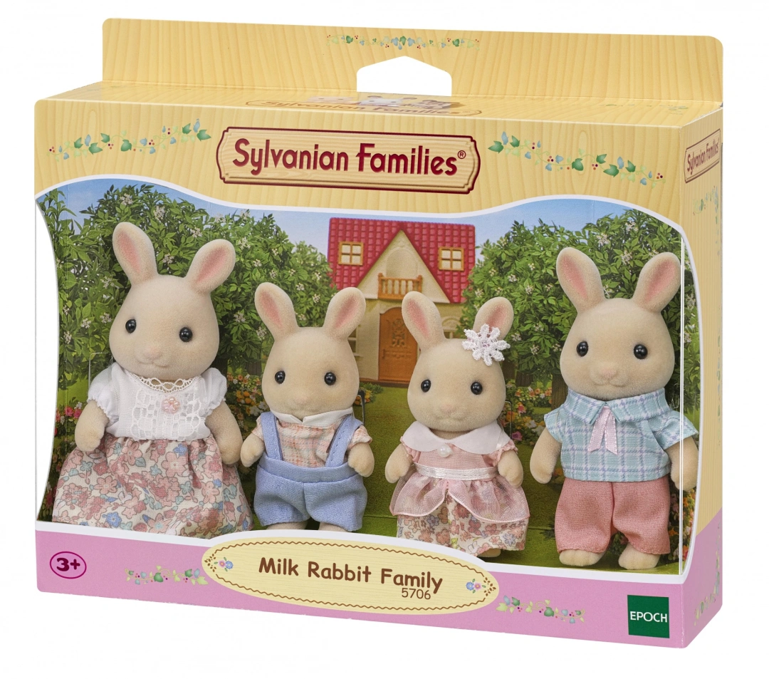 Sylvanian Families Rodina mléčných králíků