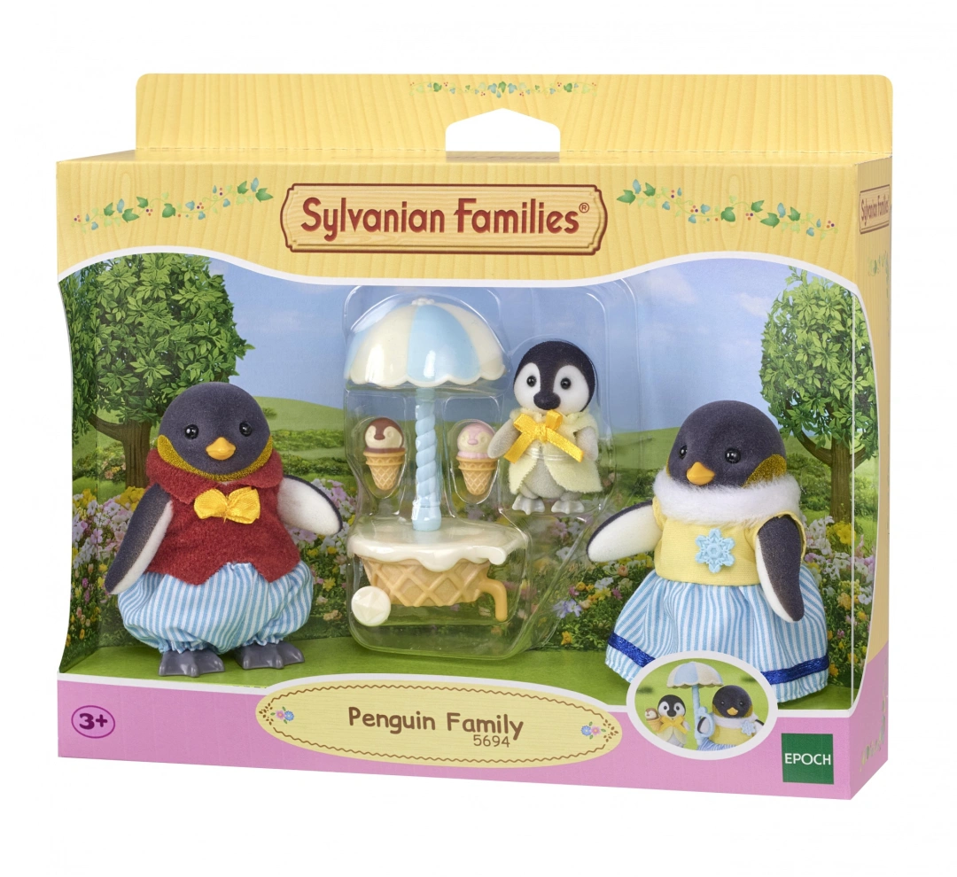 Sylvanian Families Rodina tučňáci