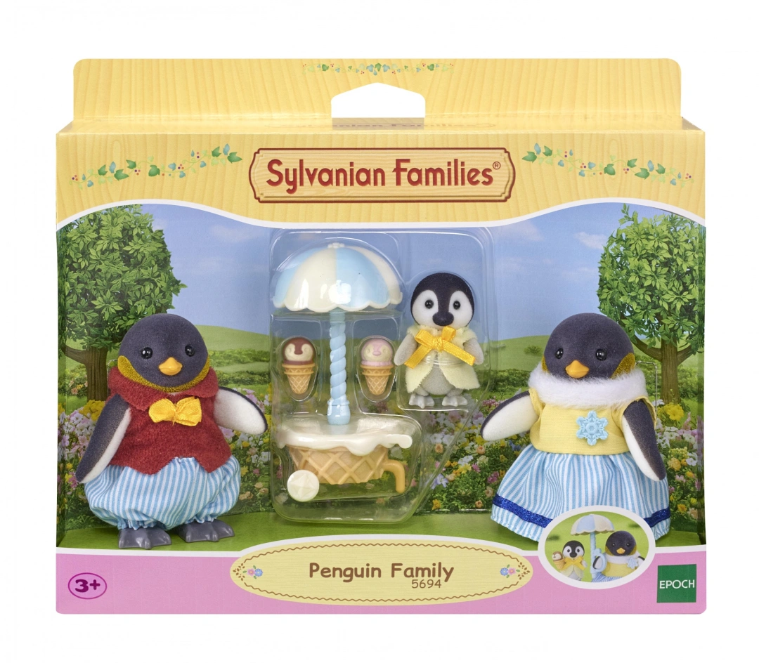 Sylvanian Families Rodina tučňáci