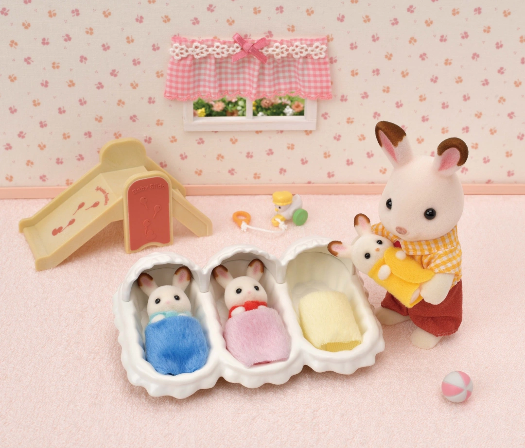 Sylvanian Families Sada péče o trojčata