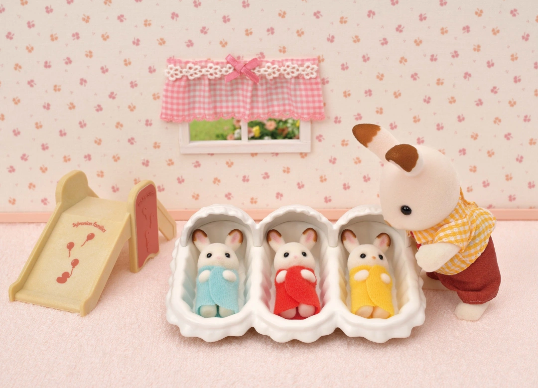 Sylvanian Families Sada péče o trojčata