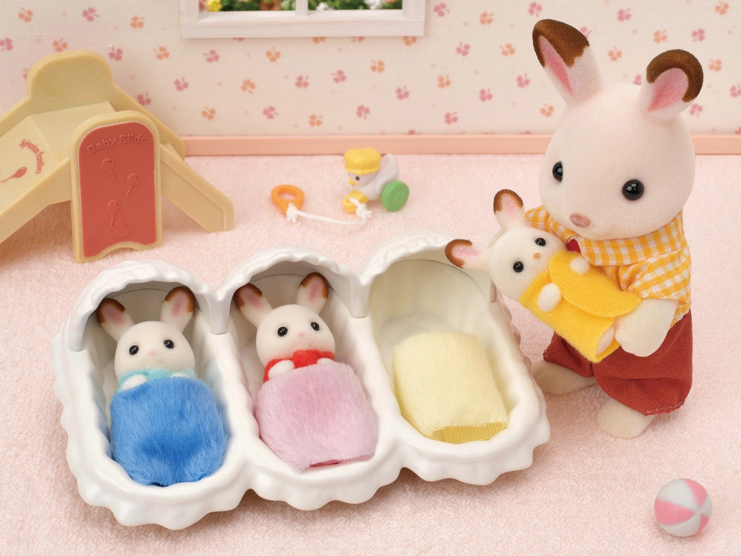 Sylvanian Families Sada péče o trojčata