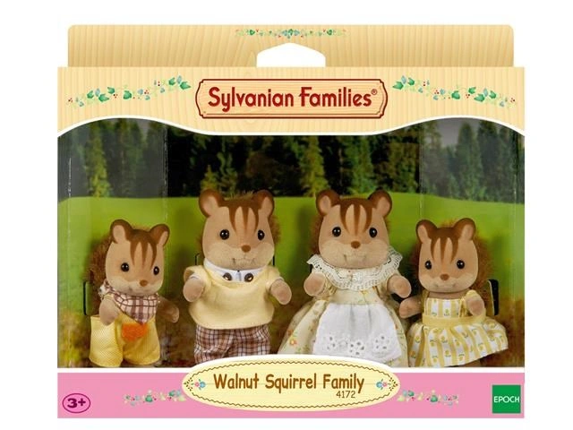 Sylvanian Families Rodina hnědých veverek 3136