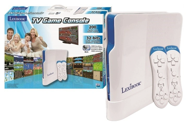 Lexibook Herní TV Console HDMI - 2 ovladače + 200 her