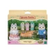 Sylvanian Families Rodina Husky s trojčaty