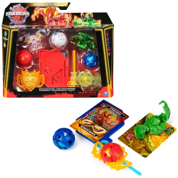 Spin Master BAKUGAN 5 BALENÍ SPECIÁLNÍ ÚTOK S6 MANTID & BRUISER& OCTOGAN & TROX