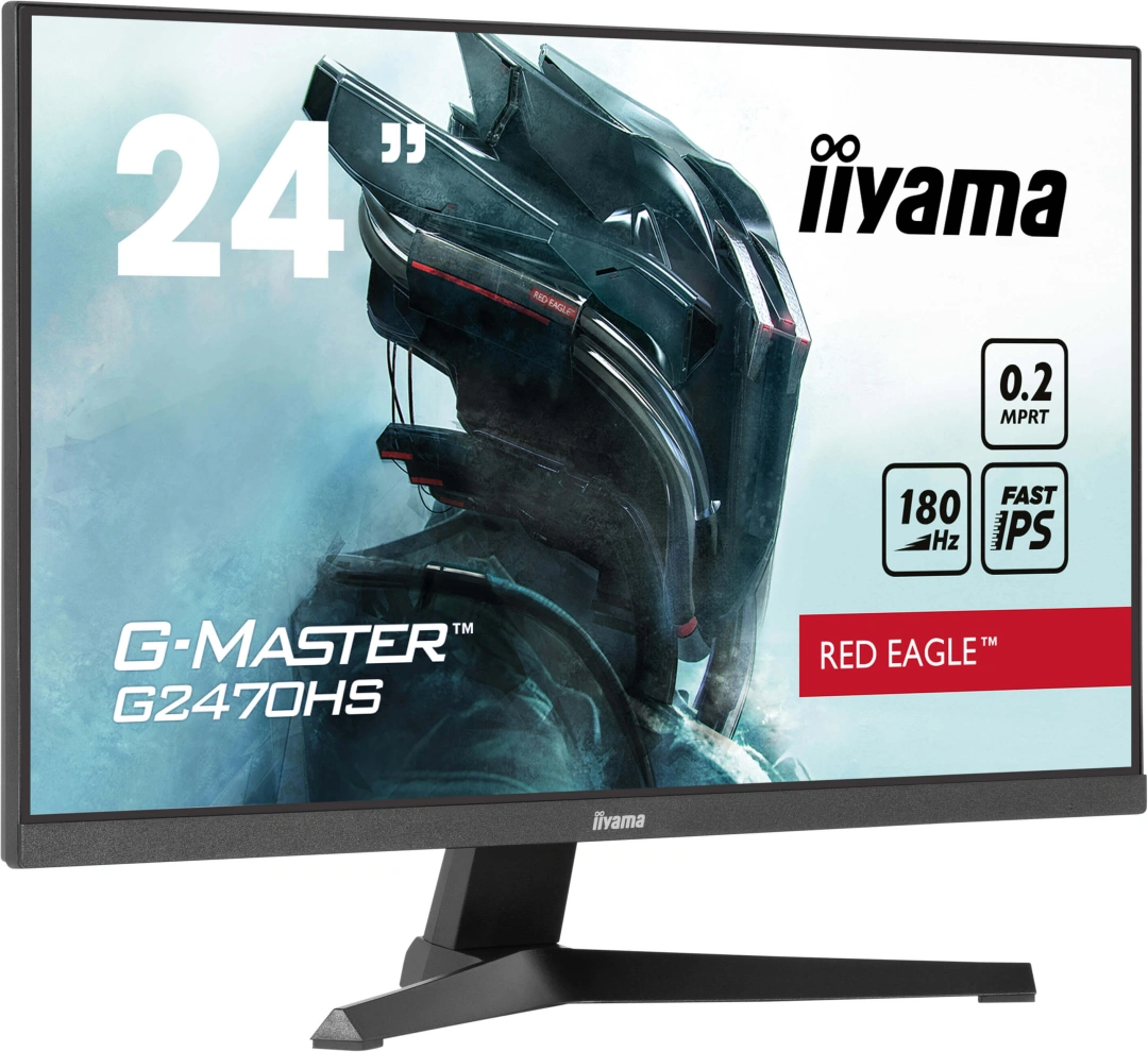 iiyama G2470HS-B1  monitor 60,5 cm (23.8") 1920 x 1080 px Full HD LCD Černá