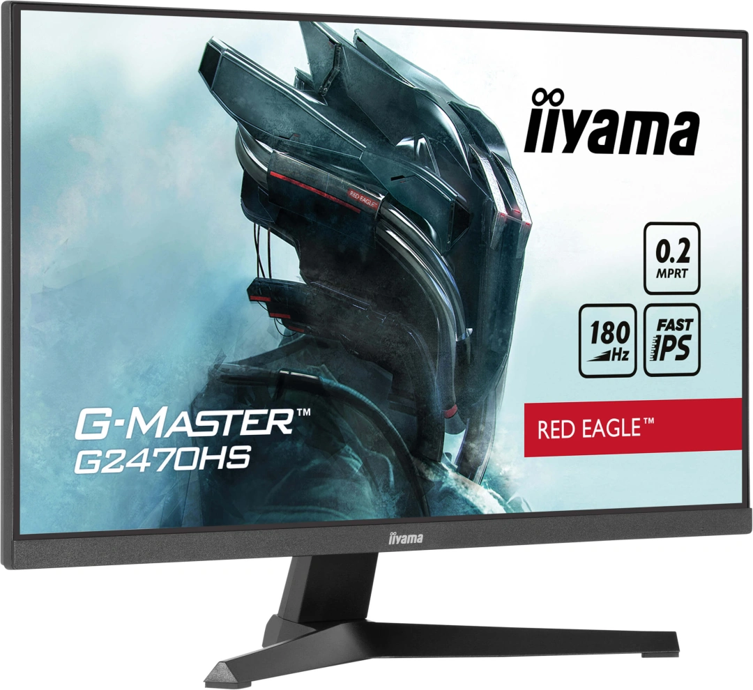 iiyama G2470HS-B1  monitor 60,5 cm (23.8") 1920 x 1080 px Full HD LCD Černá